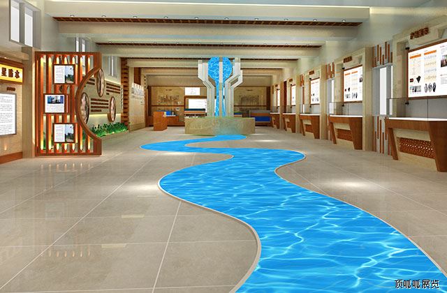 奧星防水企業展廳設計